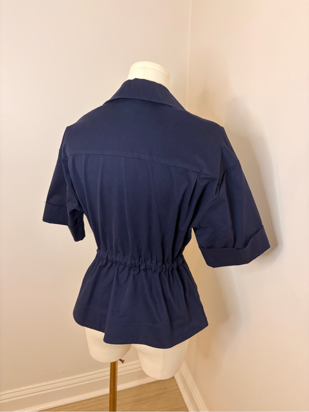 STAUD Bristol Top In Navy Size XS - Picture 5 of 11